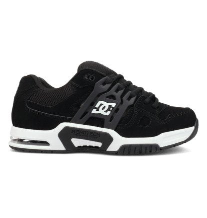 DC SHOES AT-2 BLACK WHITE  TRAINERS