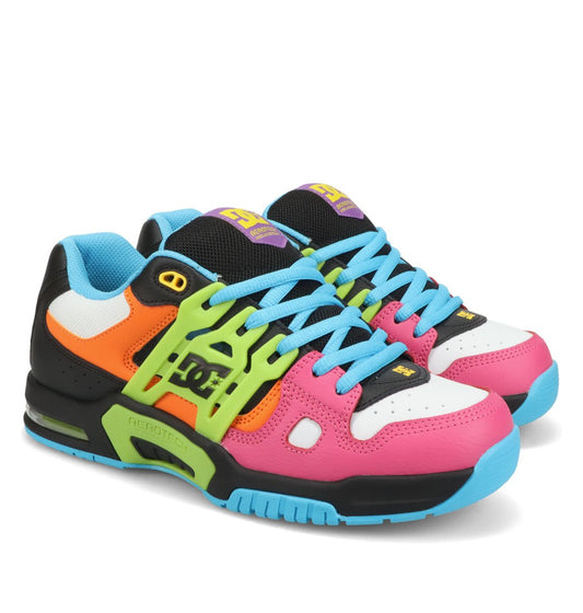 DC SHOES AT-2 BLACK MULTI TRAINERS