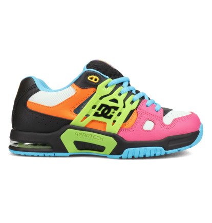 DC SHOES AT-2 BLACK MULTI TRAINERS