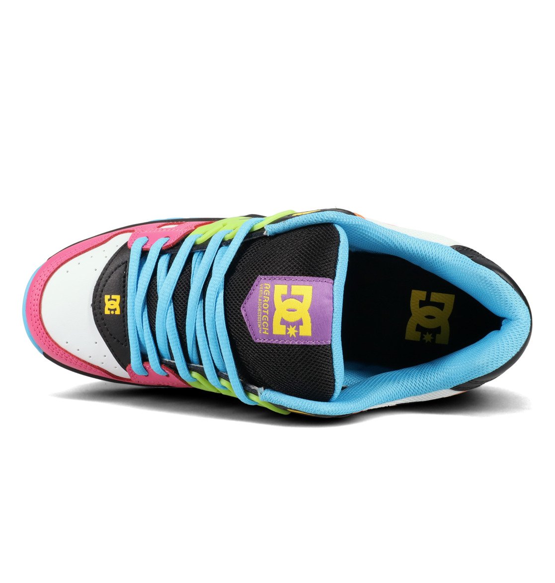 DC SHOES AT-2 BLACK MULTI TRAINERS