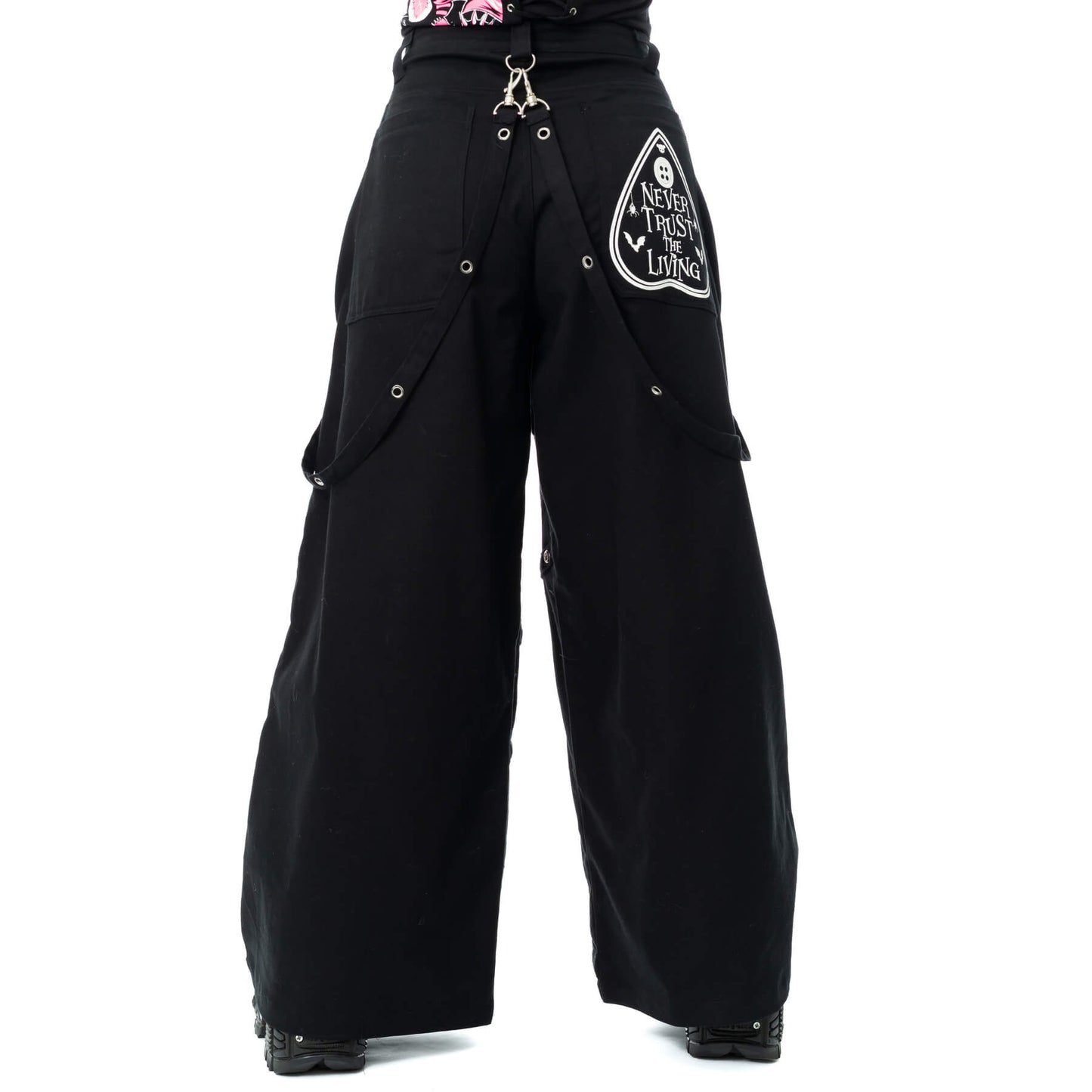 CUPCAKE CULT DOLLHOUSE DETENTION PANTS - BLACK