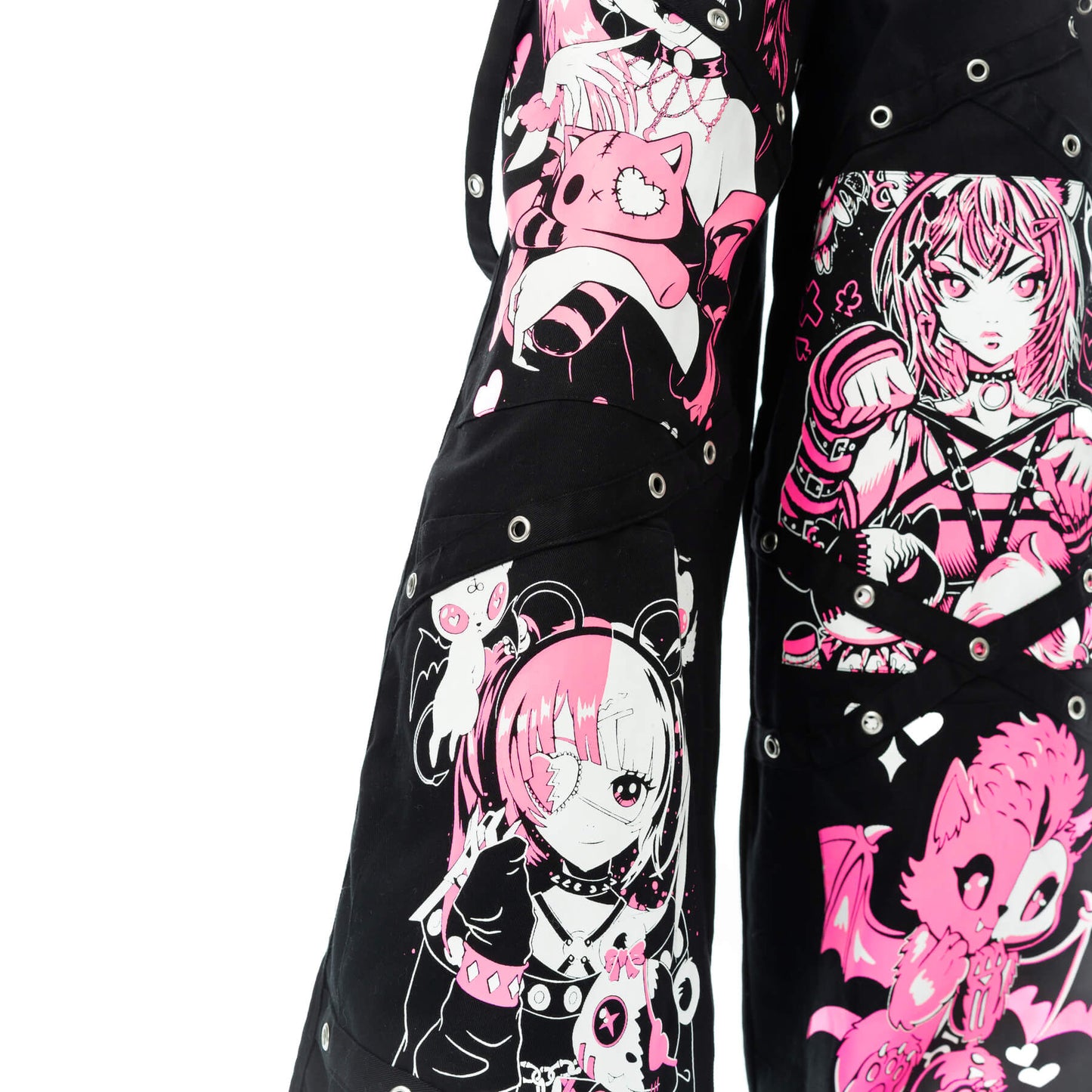 CUPCAKE CULT DOLLHOUSE DETENTION PANTS - BLACK