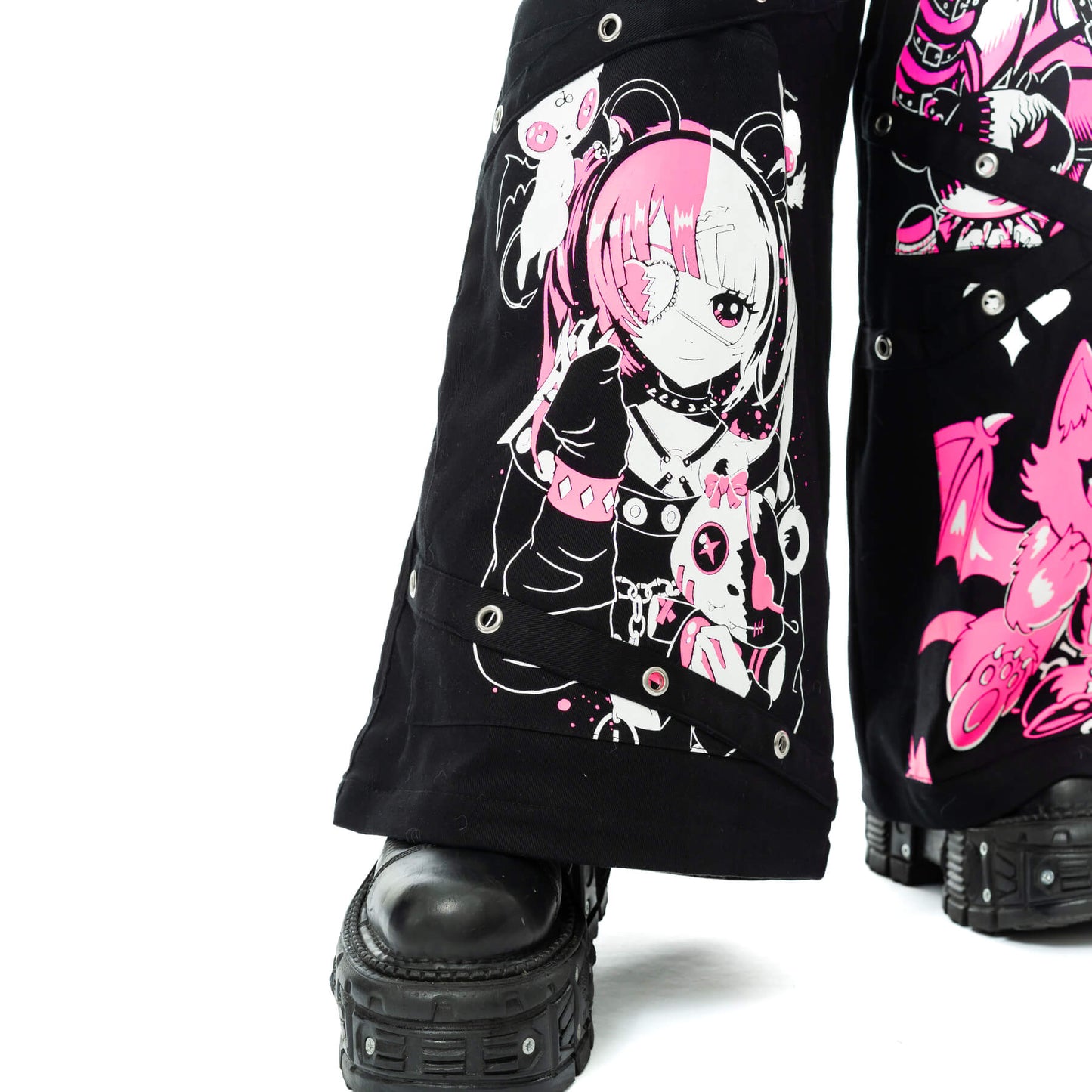 CUPCAKE CULT DOLLHOUSE DETENTION PANTS - BLACK