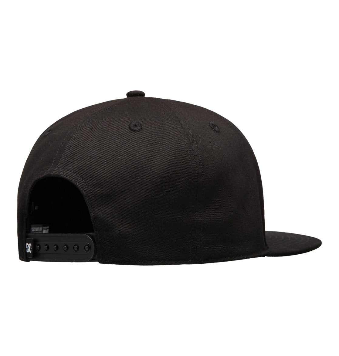 DC SHOES DOUBLE THAT BLACK SNAPBACK CAP