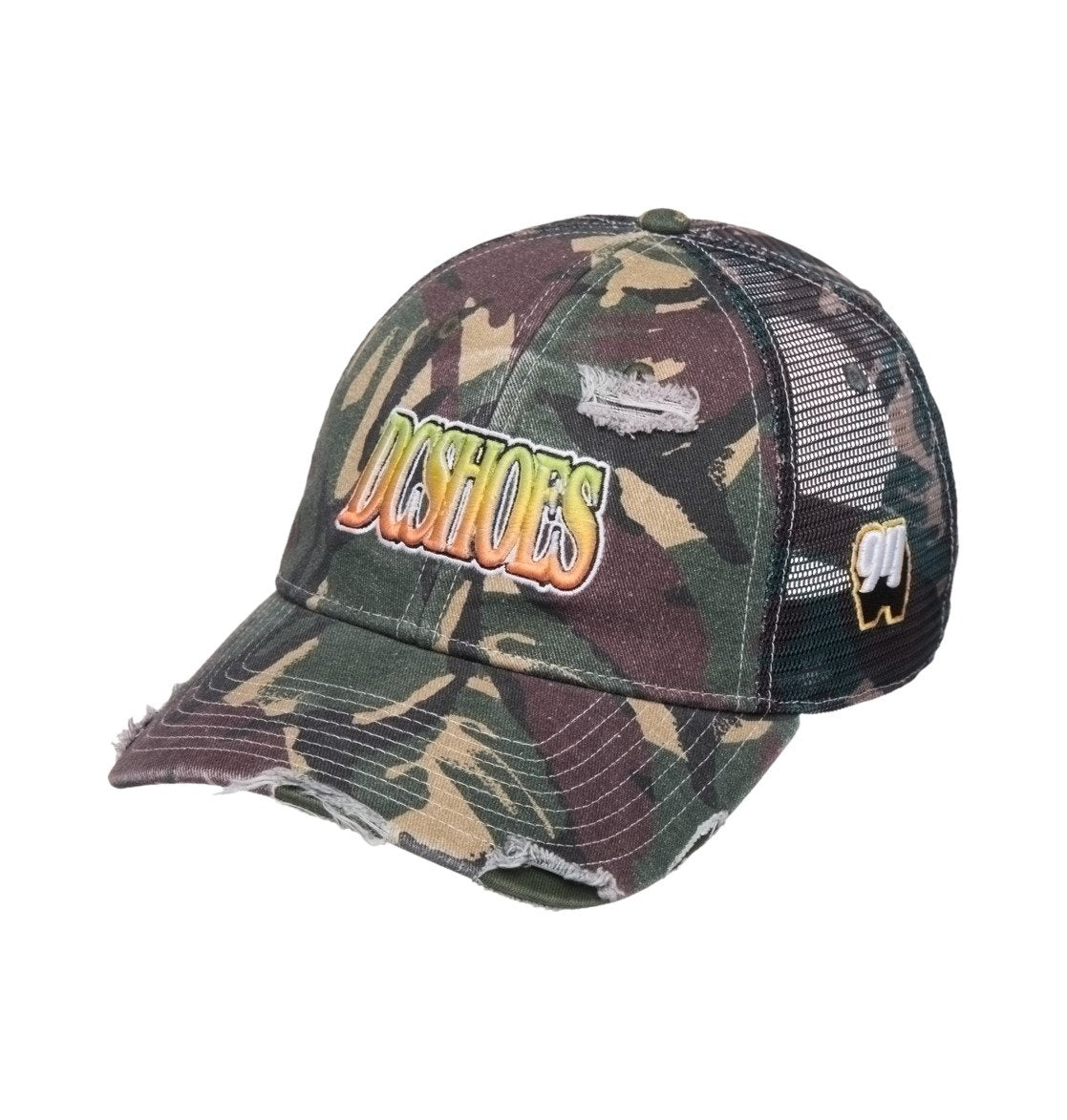 DC SHOES FISH ON CLASSIC CAMO CAP