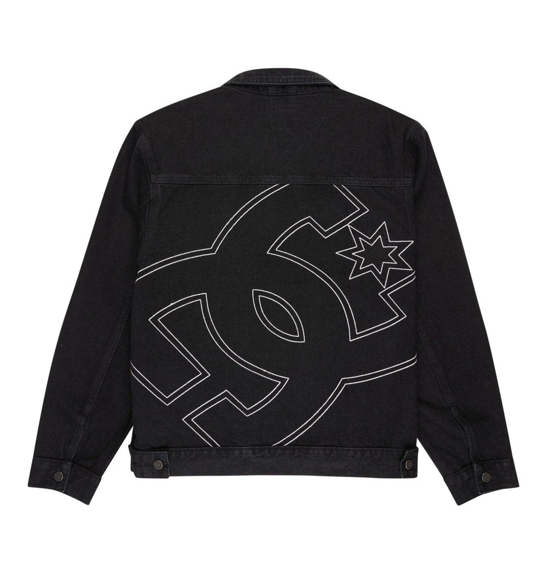 DC SHOES ETHOS TRUCKER DENIM BLACK JACKET