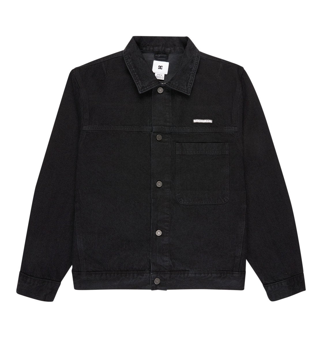 DC SHOES ETHOS TRUCKER DENIM BLACK JACKET