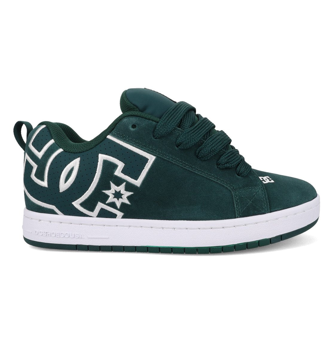DC SHOES COURT GRAFFIK DARK GREEN TRAINERS