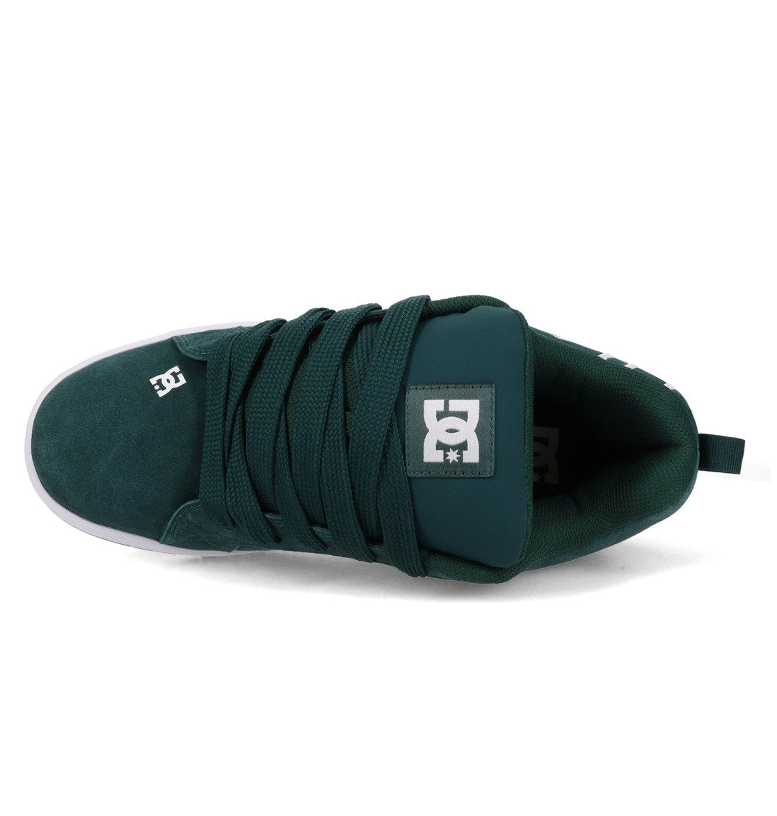 DC SHOES COURT GRAFFIK DARK GREEN TRAINERS