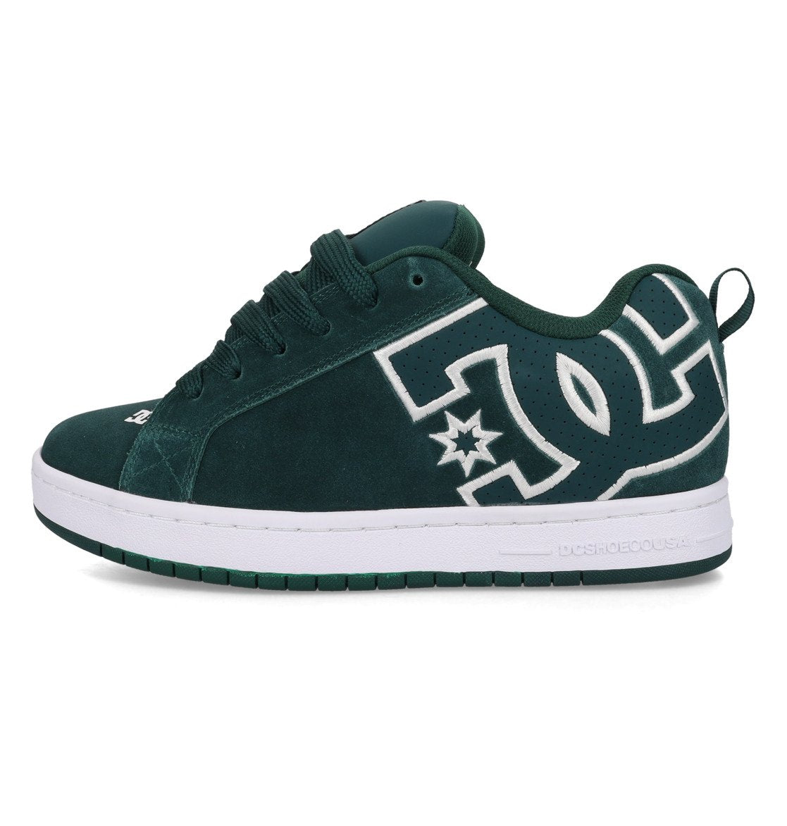 DC SHOES COURT GRAFFIK DARK GREEN TRAINERS