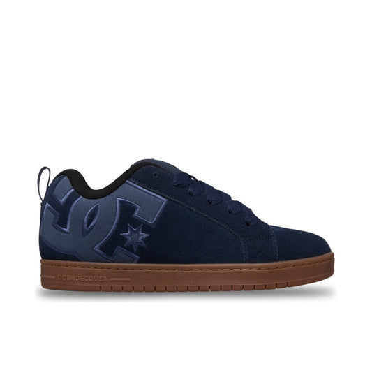 DC SHOES COURT GRAFFIK SE DARK NAVY TRAINERS