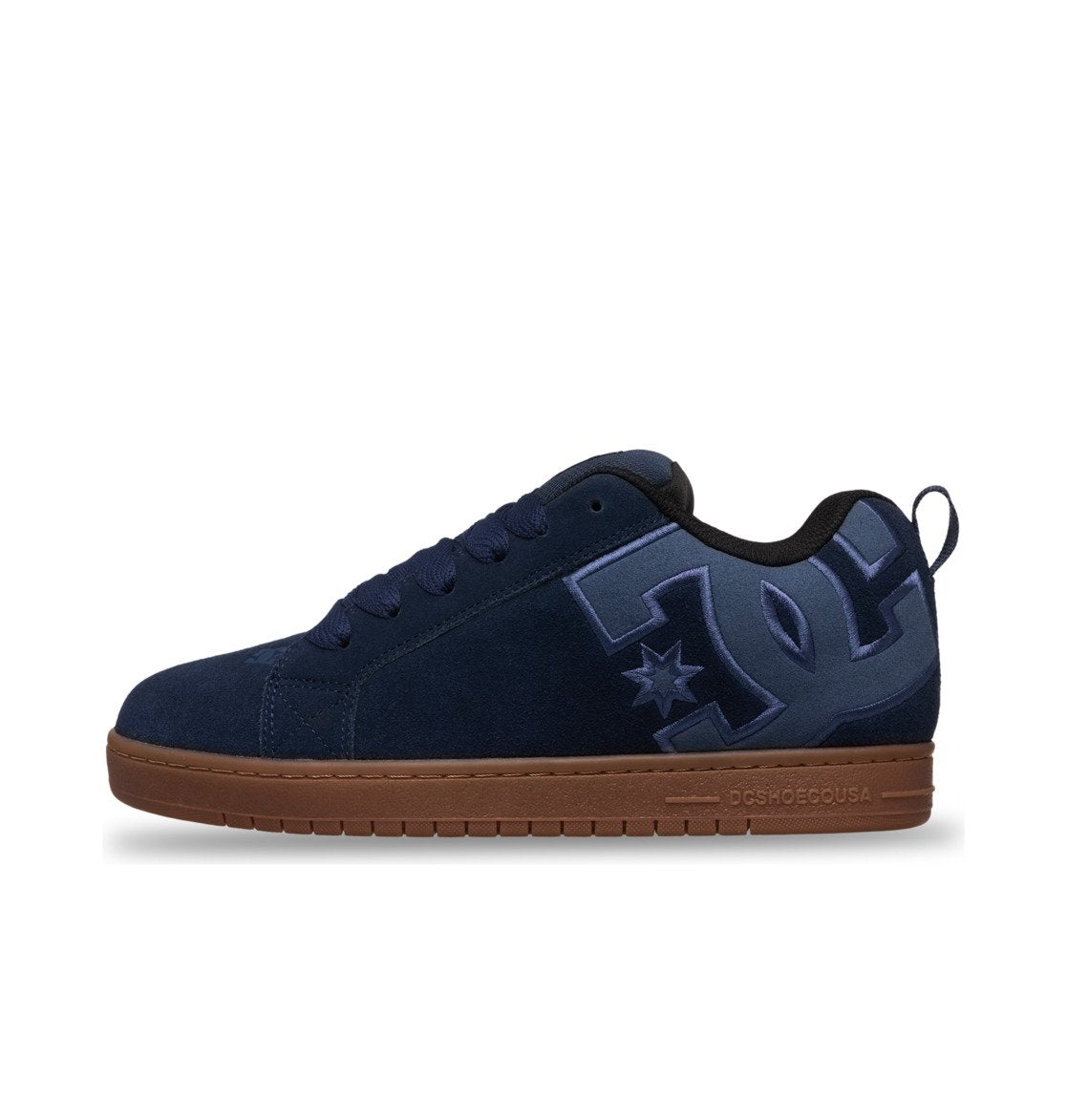 DC SHOES COURT GRAFFIK SE DARK NAVY TRAINERS