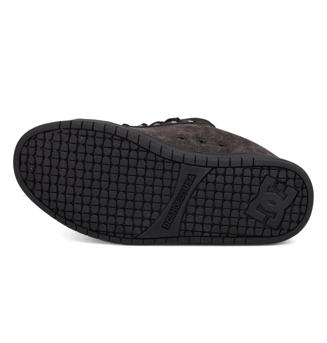 DC SHOES COURT GRAFFIK BLACK RED TRAINERS