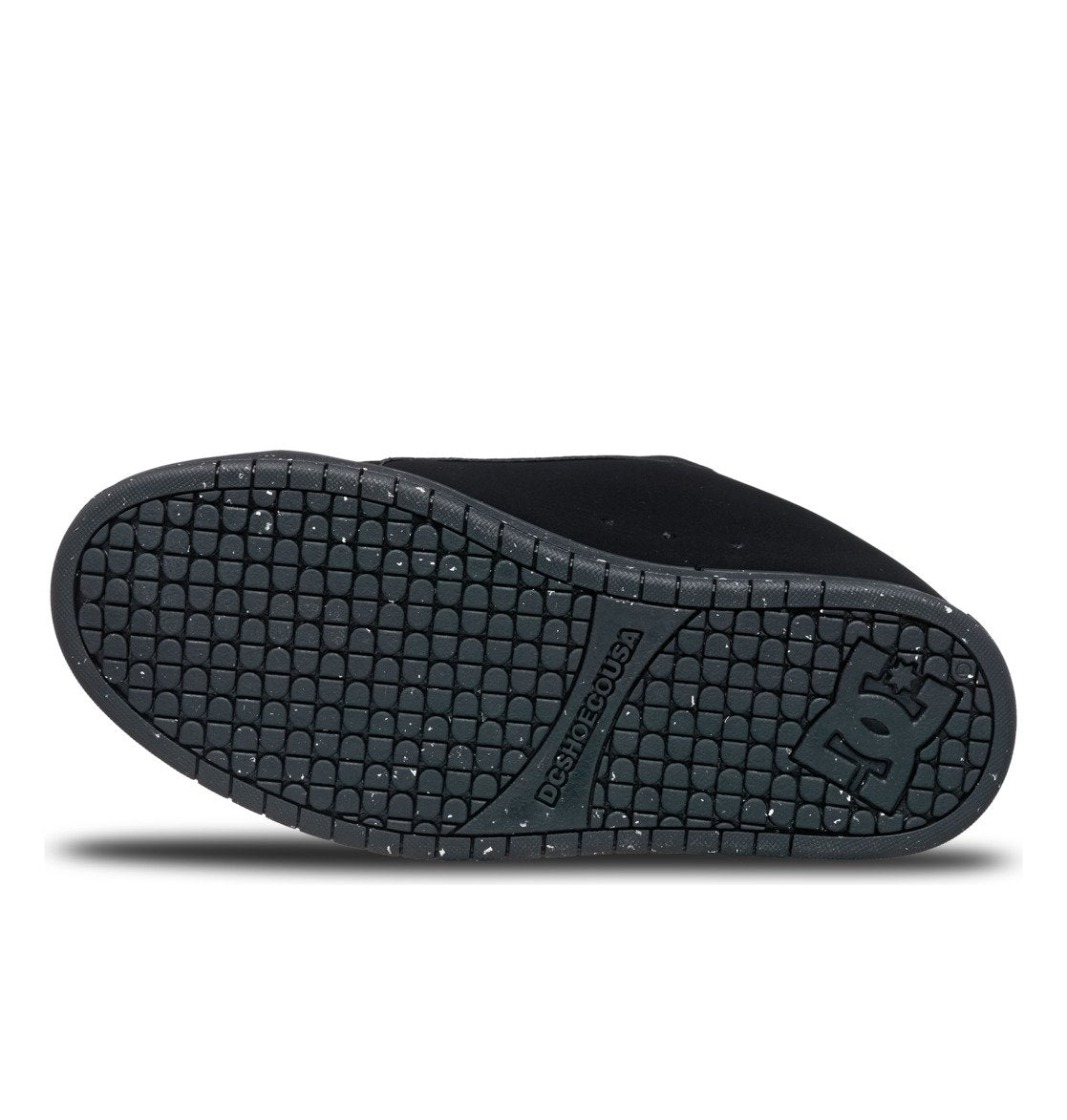 DC SHOES COURT GRAFFIK BLACK RECYCLED TRAINERS