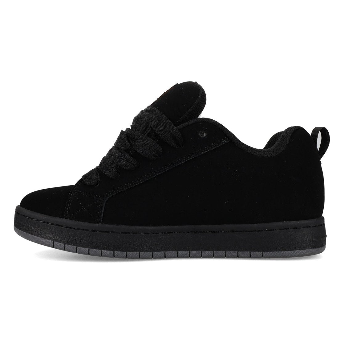 DC SHOES COURT GRAFFIK BLACK ORANGE TRAINERS