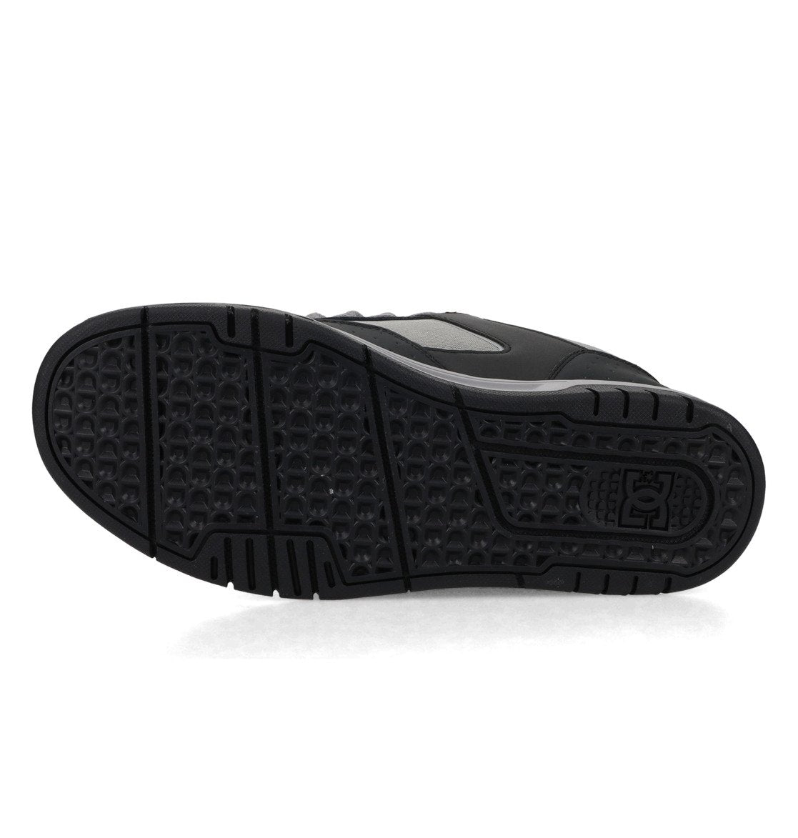 DC SHOES COILER GREY RED TRAINERS