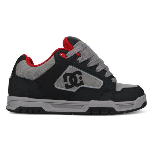 DC SHOES COILER GREY RED TRAINERS