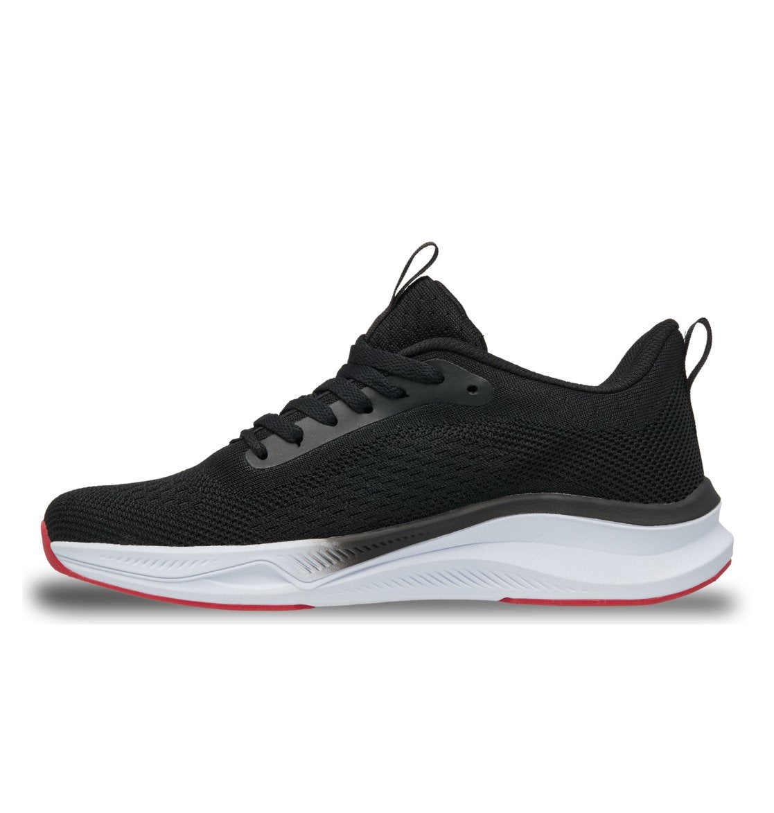 DC SHOES ROADMAX BLACK WHITE RED TRAINERS