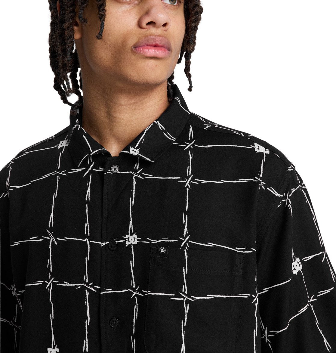 DC SHOES WIRED RESORT SHORT SLEEVE SHIRT