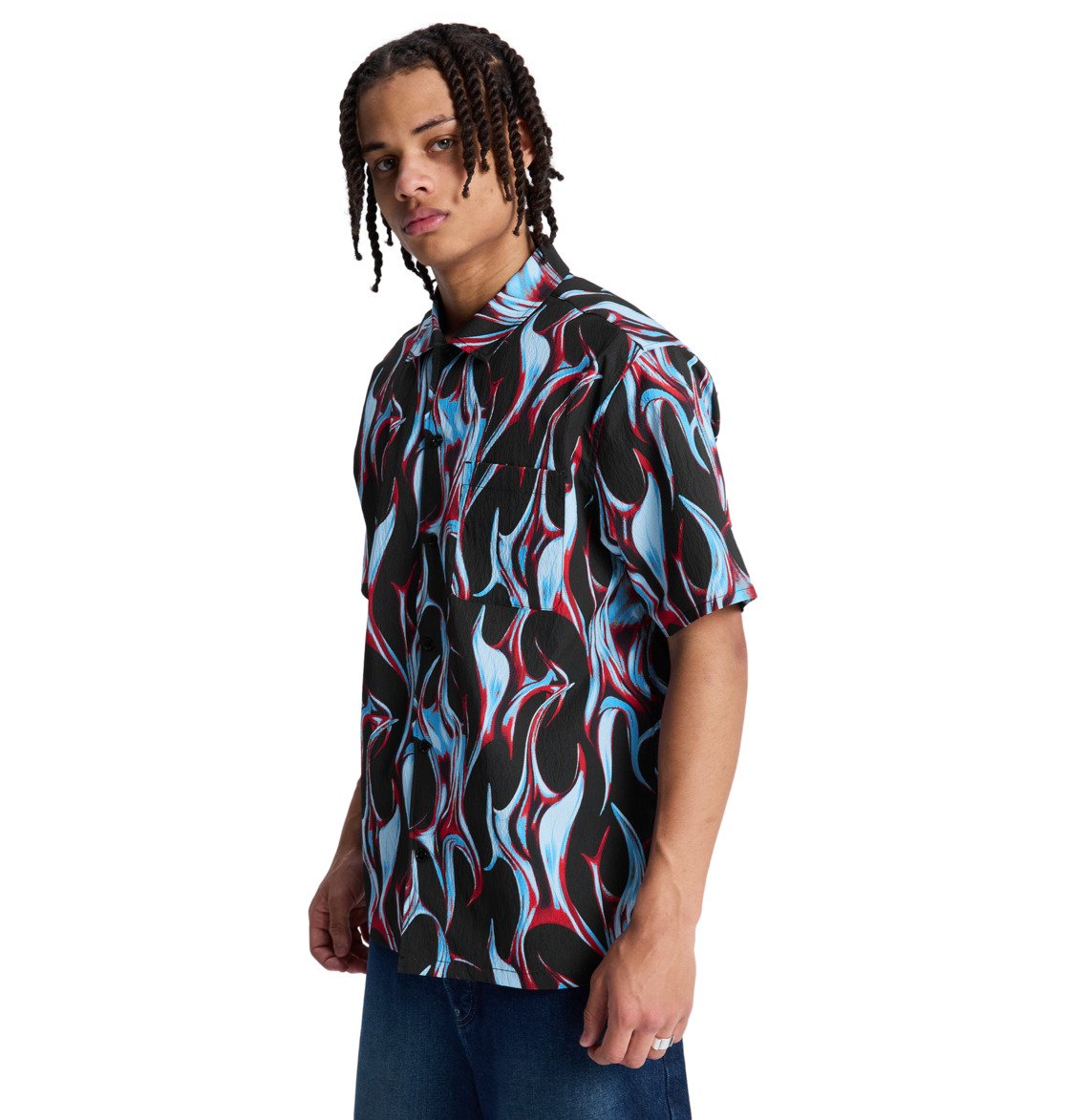 DC SHOES FULL ON RESORT SHORT SLEEVE SHIRT