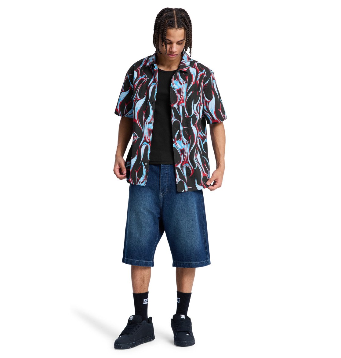 DC SHOES FULL ON RESORT SHORT SLEEVE SHIRT