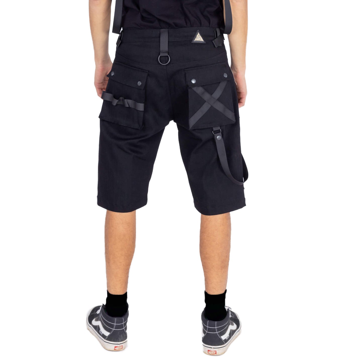 VIXXIN MENS ELLIS SHORTS BLACK