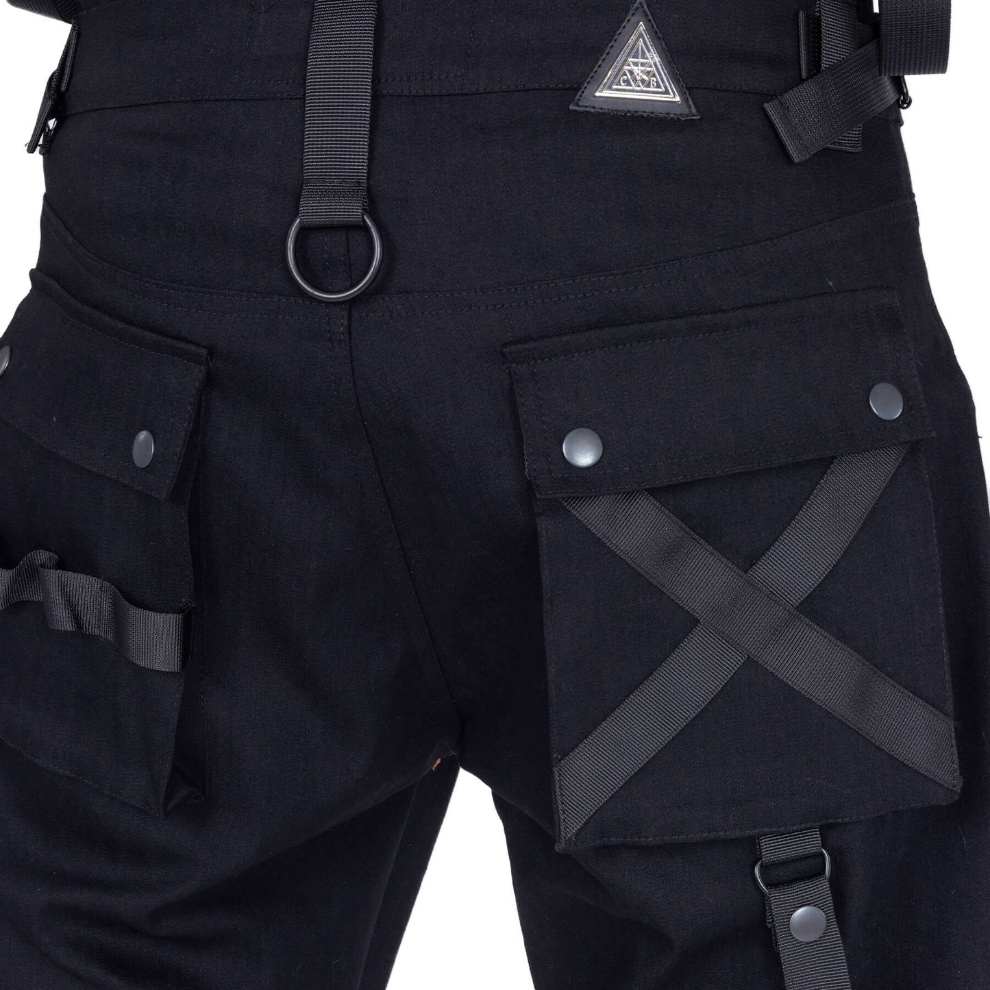 VIXXIN MENS ELLIS SHORTS BLACK