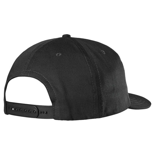 ETNIES ICON DESTRUCT BLACK BLACK SNAPBACK CAP HAT