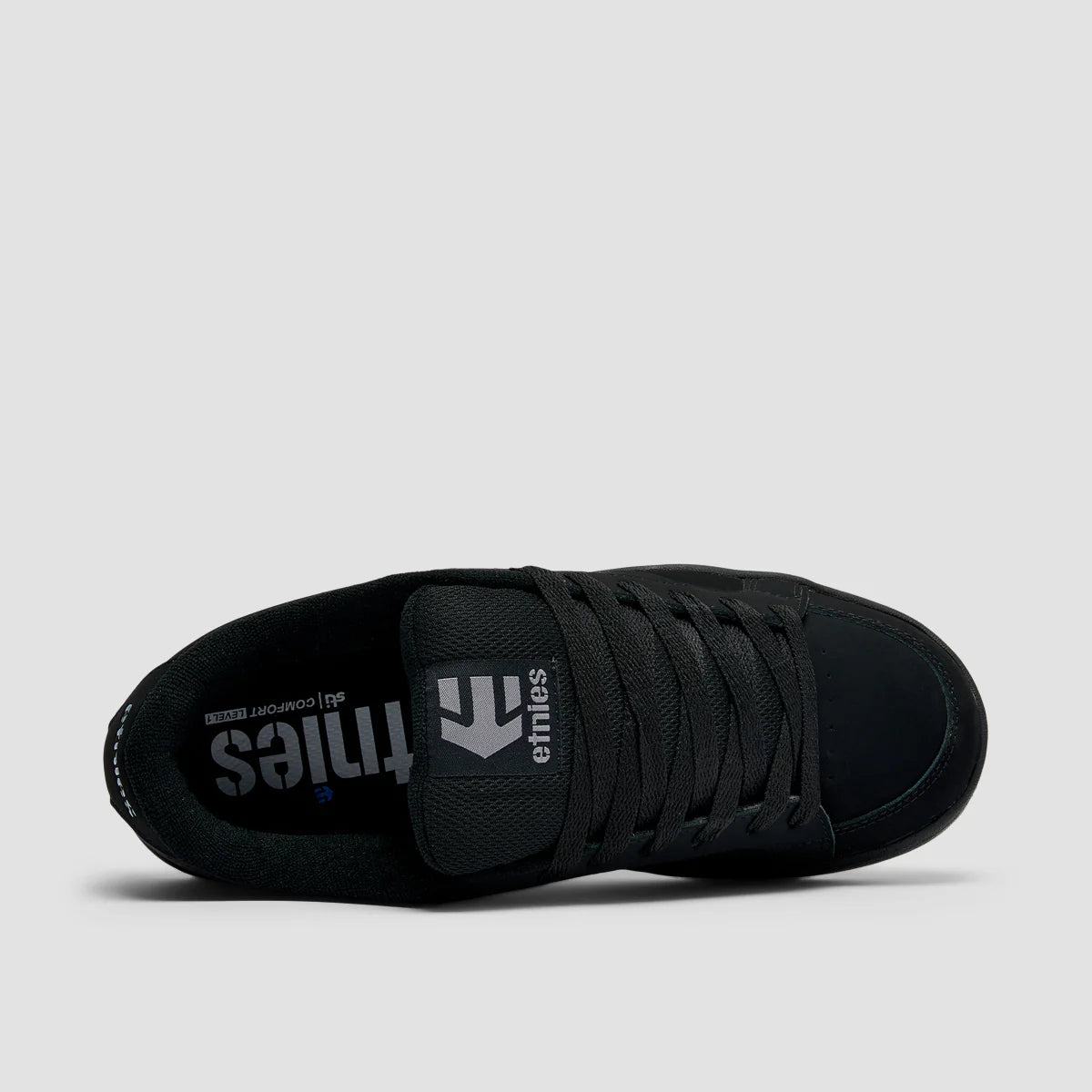 ETNIES KINGPIN BLACK BLACK TRAINERS