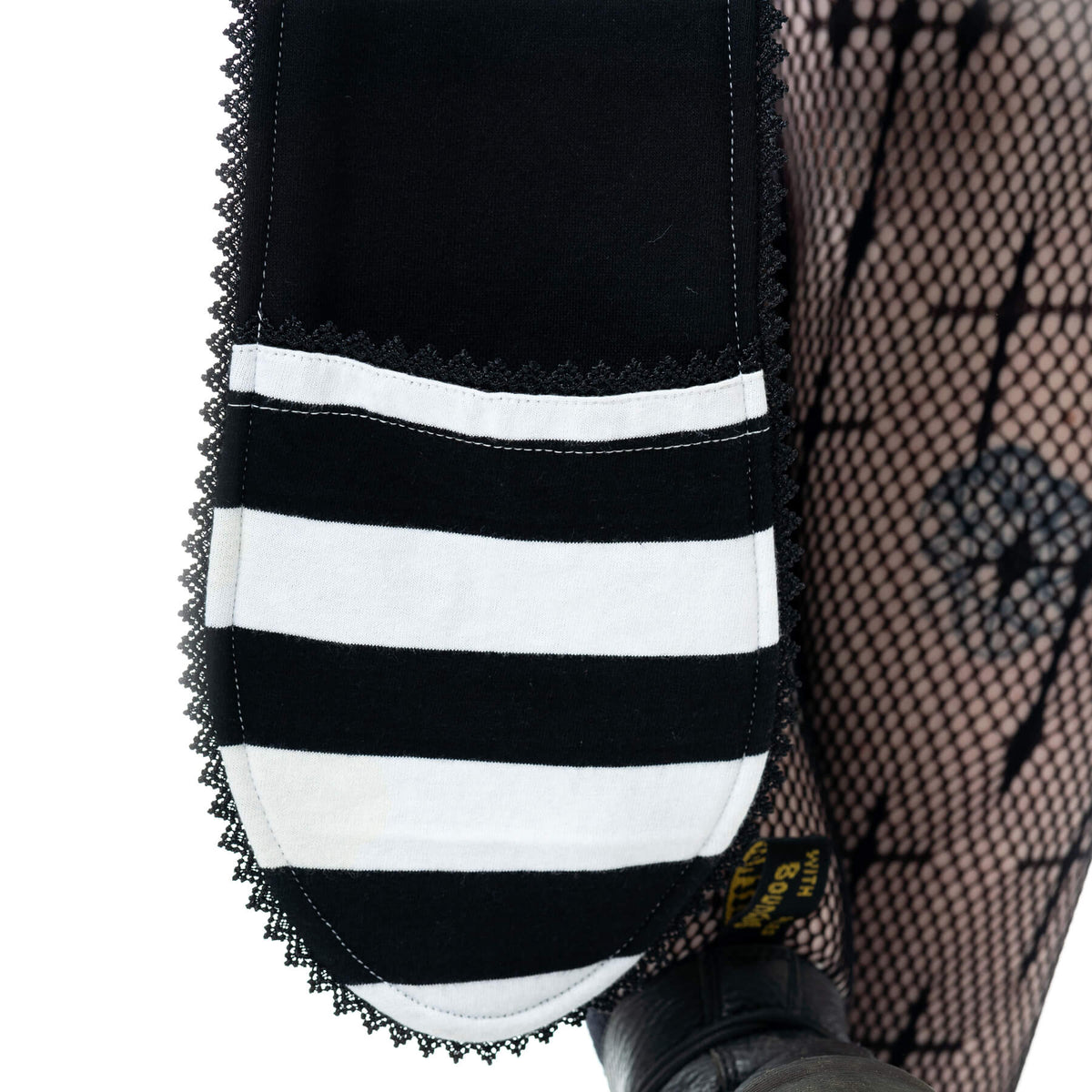 POIZEN CUPCAKE CULT HYPNO BUNNY BLACK WHITE HOODIE