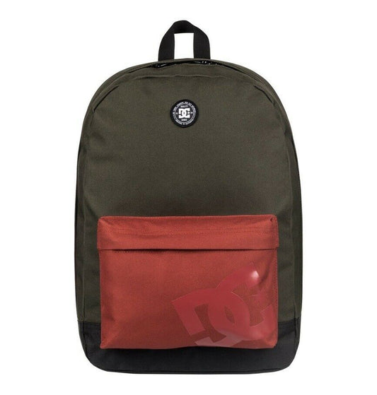 DC SHOES BACKSTACK BACKPACK 2TONE ARMY GREEN