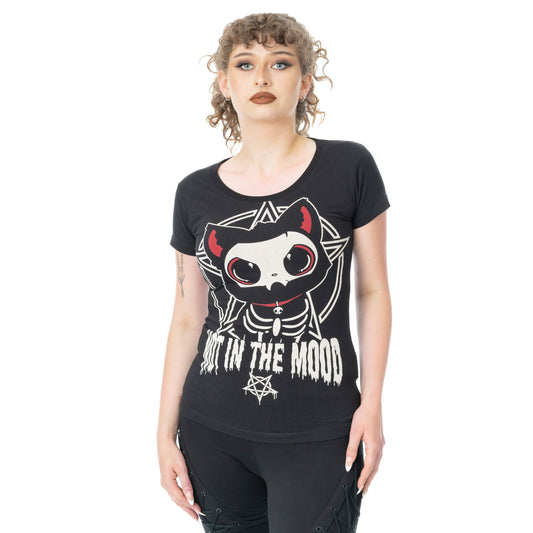 CUPCAKE CULT IN THE MOOD  T SHIRT LADIES