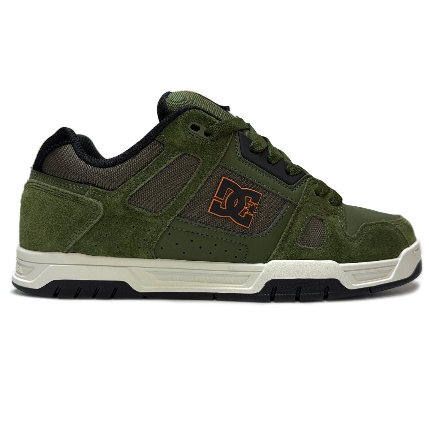 DC SHOES STAG OLIVE GREEN TRAINERS
