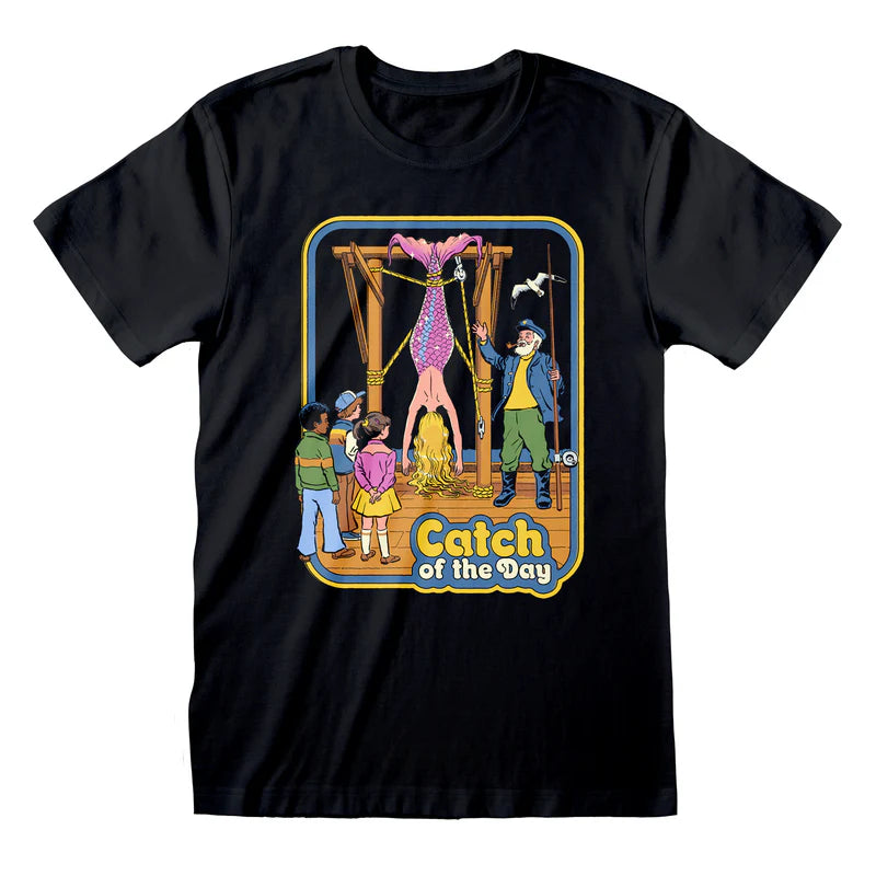 STEVEN RHODES CATCH OF THE DAY T-SHIRT