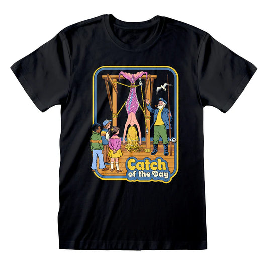 STEVEN RHODES CATCH OF THE DAY T-SHIRT