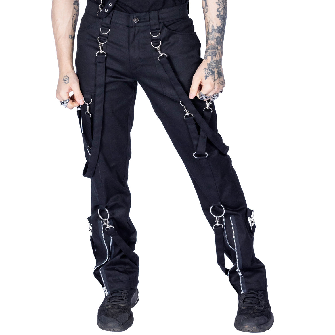 HEARTLESS MIDAS BLACK MENS PANTS