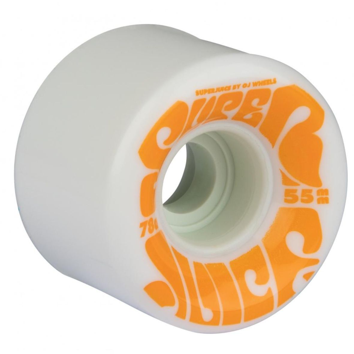 OJ Wheels 55mm Mini Super Juice White 78a Skateboard Wheels