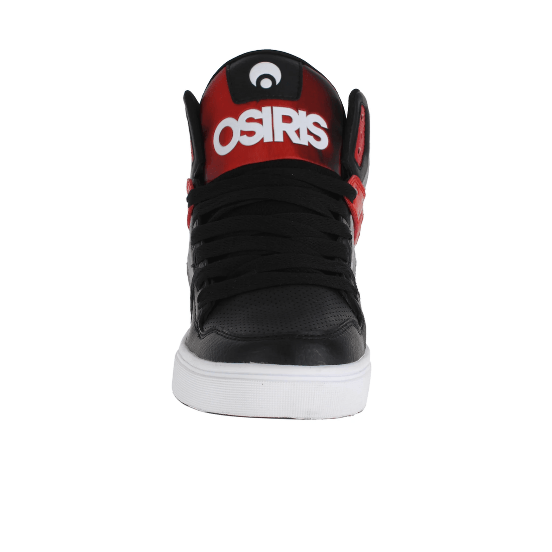 OSIRIS SHOES CLONE BLACK RED HOLO TRAINERS