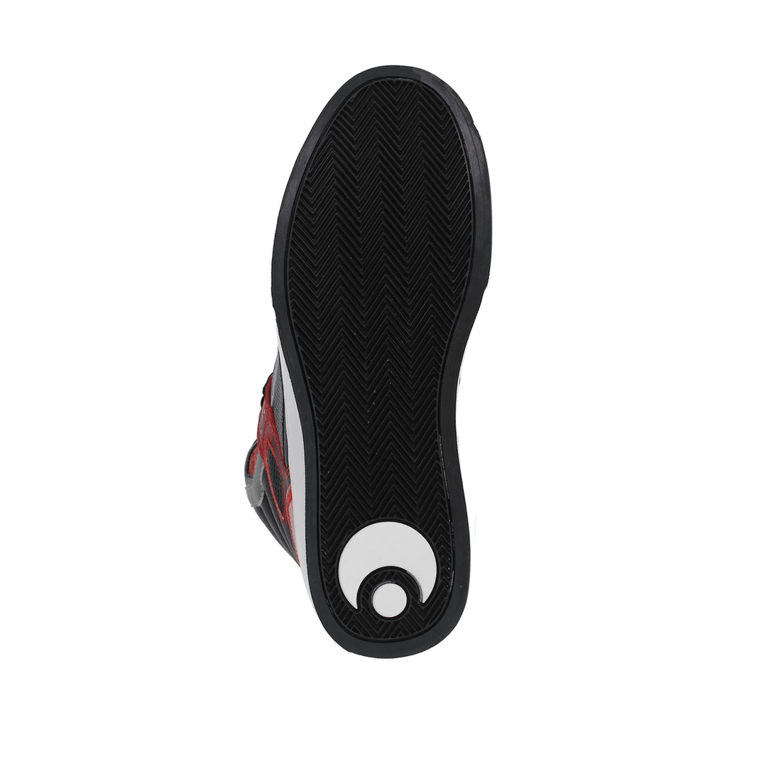 OSIRIS SHOES CLONE BLACK RED HOLO TRAINERS