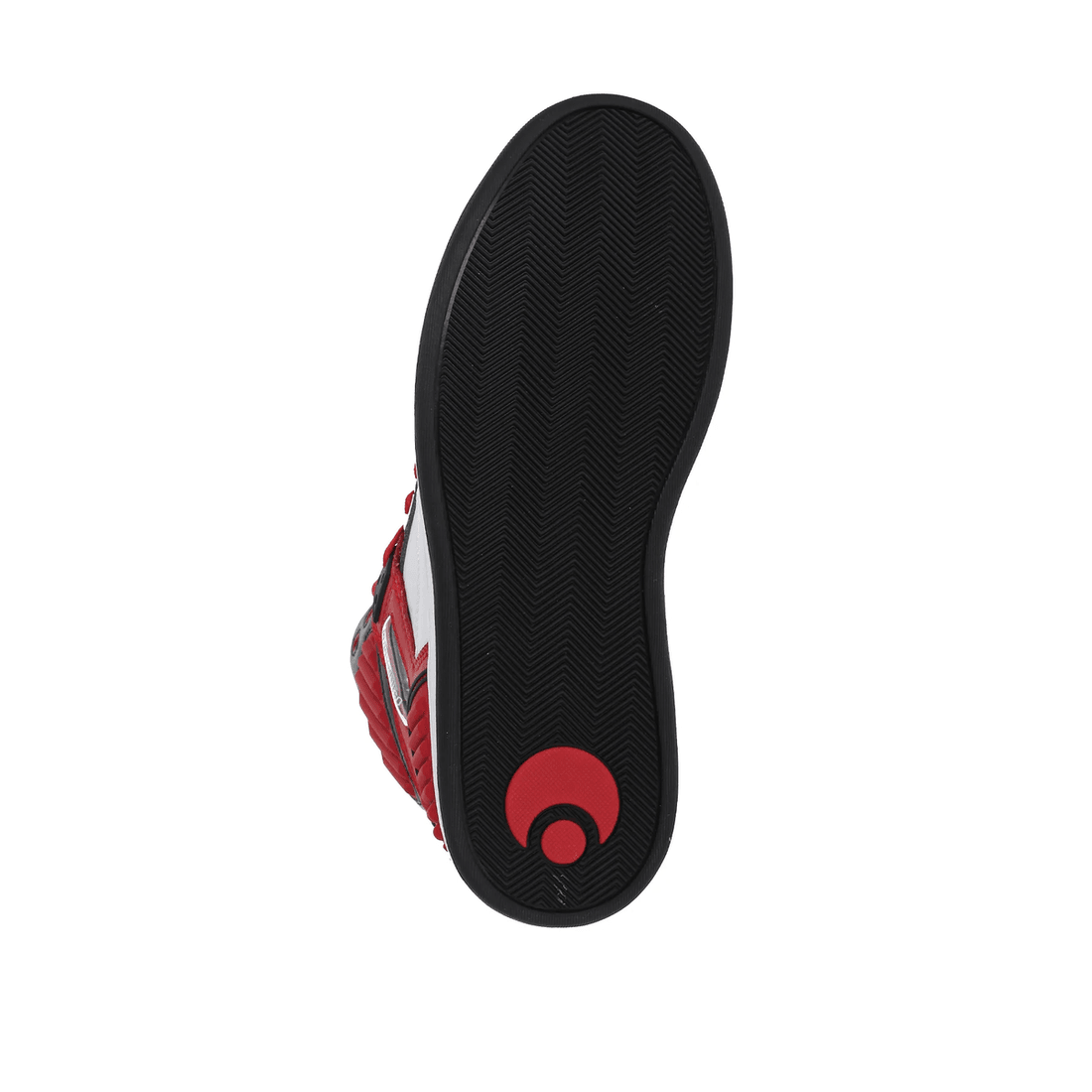 OSIRIS SHOES NYC 83 CLK WHITE RED BLACK TRAINERS