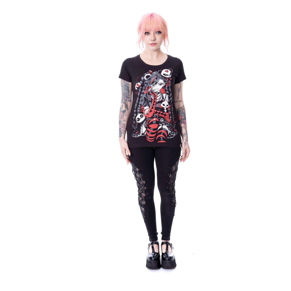 CUPCAKE PANDA CULT  T SHIRT LADIES