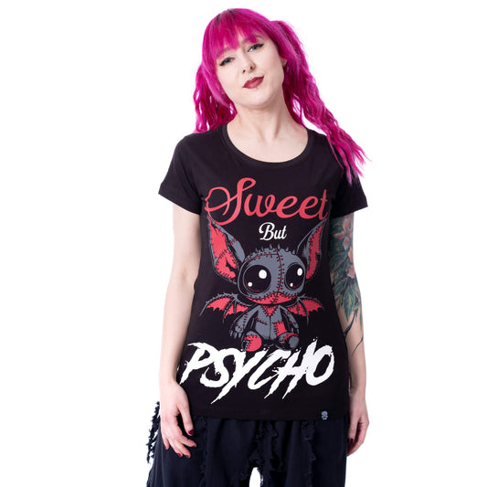 CUPCAKE CULT PSYCHO BAT T SHIRT LADIES