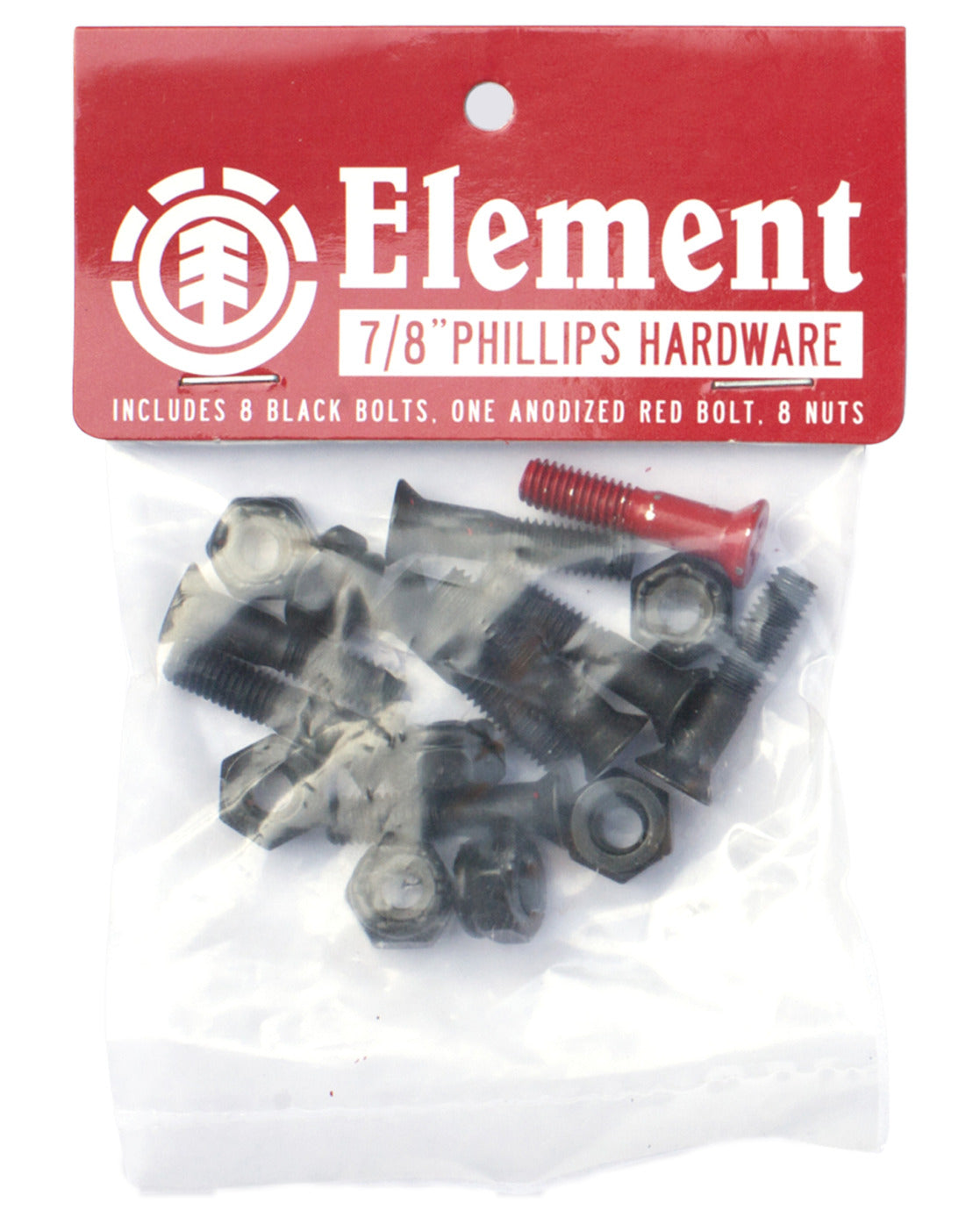 Element Bolts 7/8 inch Phillips Hardware Black Pk/8