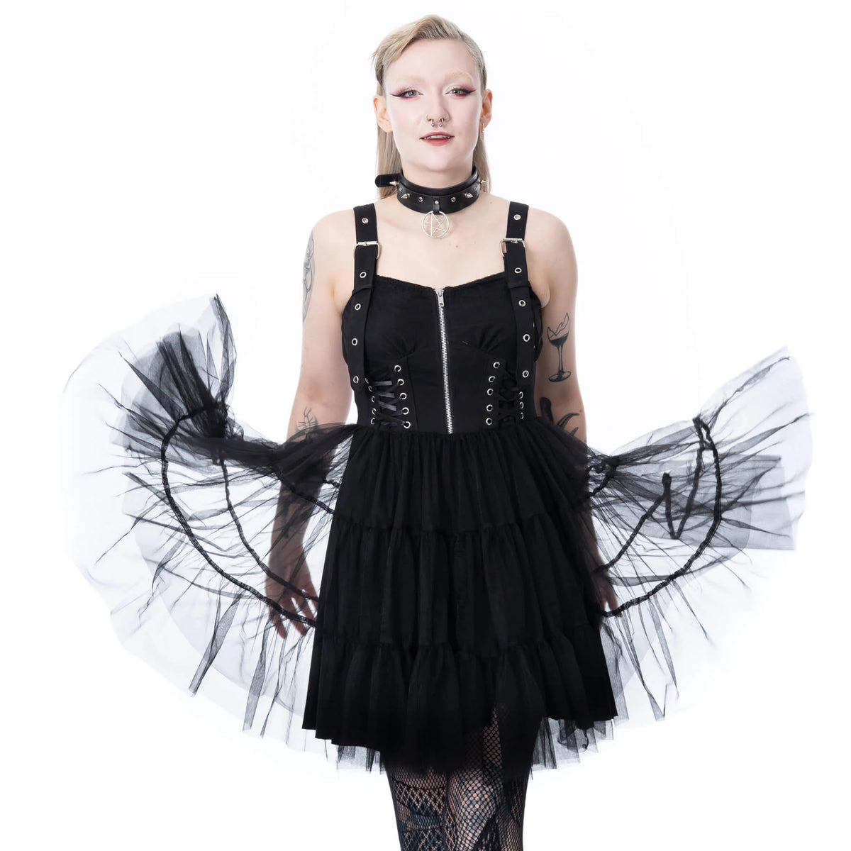 POIZEN VIXXSIN SELKIE DRESS