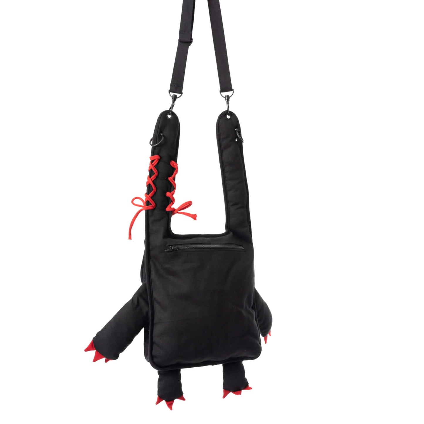 CUPCAKE CULT SHADOW BAG BLACK RED