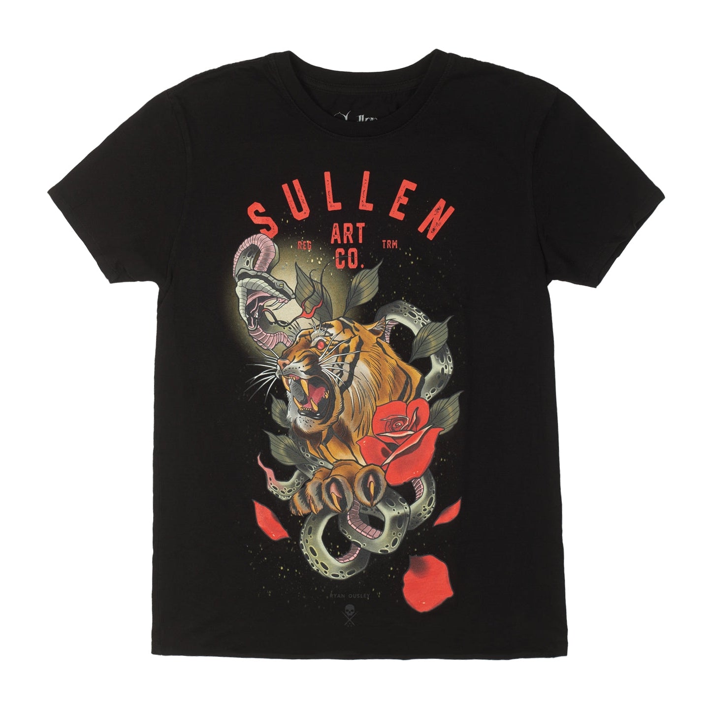 SULLEN ANGELS OUSLEY TIGER LADIES T-SHIRT