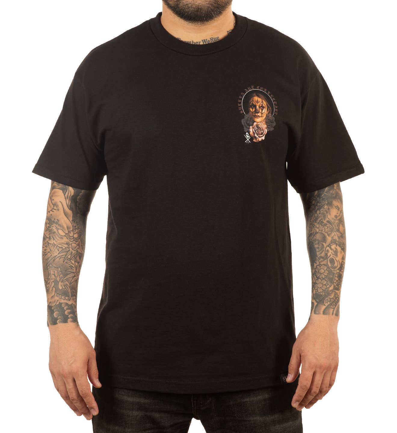 SULLEN CLOTHING CRY LATER BLACK STANDARD T-SHIRT