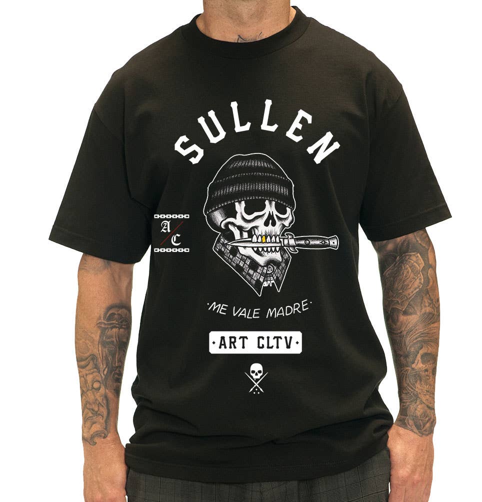 SULLEN CLOTHING ROSS K JONES BLACK STANDARD T-SHIRT