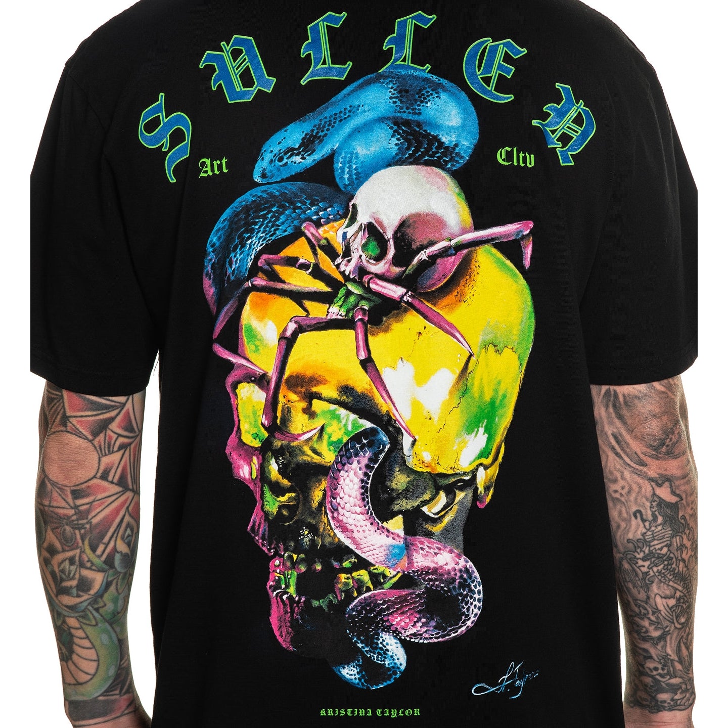 SULLEN CLOTHING TAYLOR SKULL STANDARD T-SHIRT (XL)