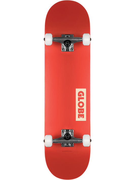 GLOBE Goodstock RED 7.75 Skateboard Complete